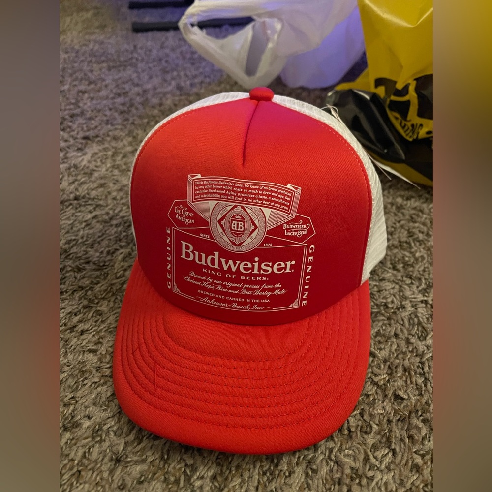 New Budweiser Trucker Hat